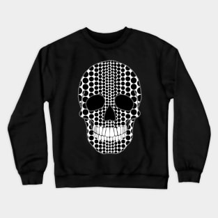 Two Tone Skull Crewneck Sweatshirt